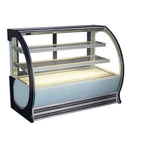 Best Glass Display Case for Dessert Cake Bakery Bread for Sale